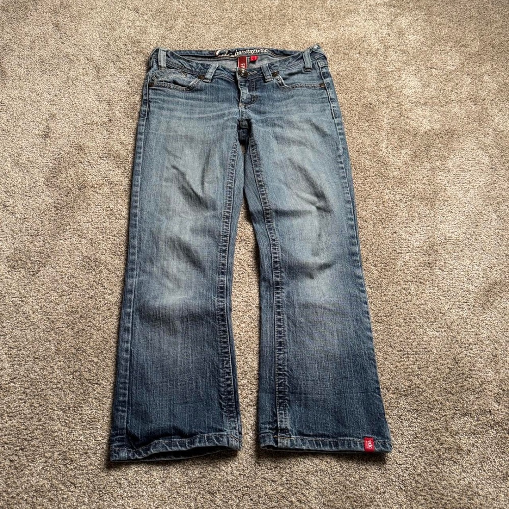 EDC BY ESPRIT "FIVE" LOW RISE DENIM CAPRIS